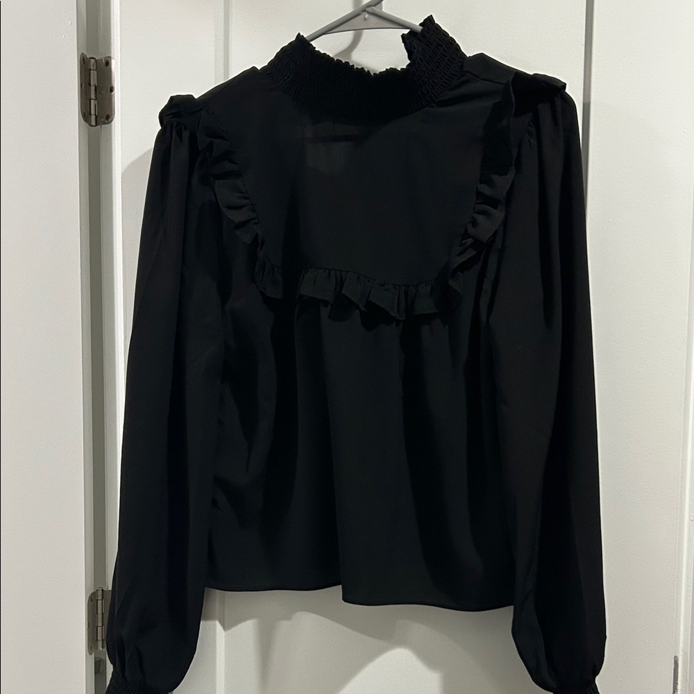 French Connection Black Blouse